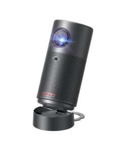 NEBULA Capsule Air Google TV Projector, Officially Licensed Netflix, 720p Smart Mini Projector with Wi-Fi and Bluetooth, 2 Hours of Playtime, Dolby Digital, Ultra Portable for Any Space