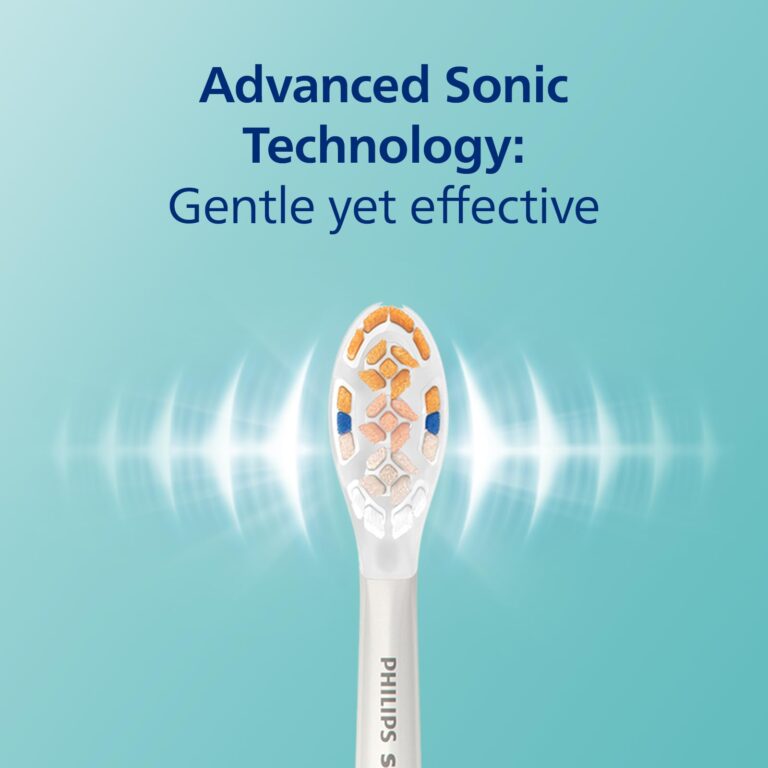 Philips Sonicare DiamondClean Smart 9300 Electric Toothbrush, Sonic Toothbrush with App, Pressure Sensor, Brush Head Detection, 4 Brushing Modes and 3 Intensity Levels, Pink, Model HX9903/25 - Image 4
