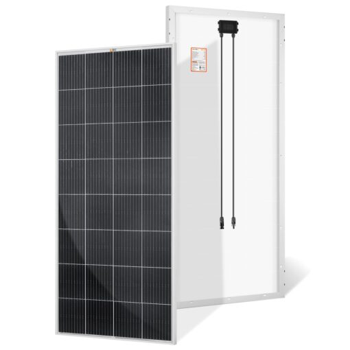 RICH SOLAR 200 Watt 12 Volt 9BB Cell Monocrystalline Solar Panel High Efficiency Solar Module for RV Trailer Camper Marine Off Grid
