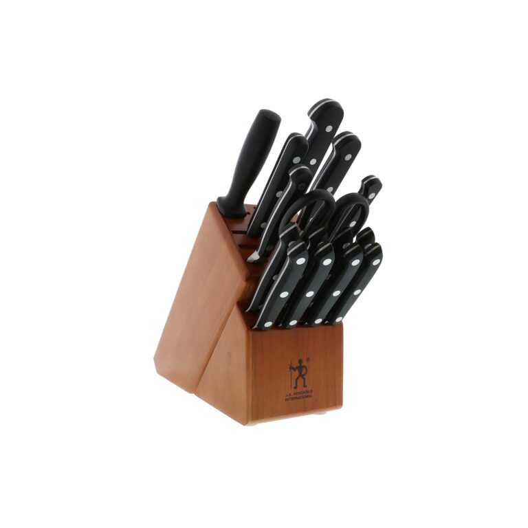 HENCKELS Classic Razor-Sharp 16-Piece Knife Block Set, Chef Knife, Bread Knife, German Engineered Informed by 100+ Years of Mastery - Image 2
