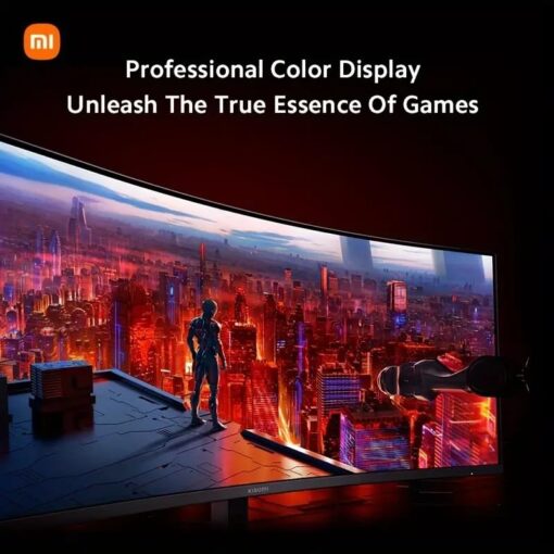 Xiaomi Curved Gaming Monitor 34-inch 180Hz High Reshed Rate 1ms Fast FreeSync Premium Professional Calibration 95% DCI-P3 100% sRGB* Low Blue Light Computer Screen Monitor Desktop Monitor - Image 4