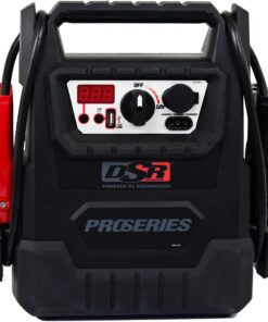 Schumacher Electric DSR157 - ProSeries Jump Starter - 12V 2000 Peak Amps Portable Car Jump Starter & Maintainer - Jumper Cables with Battery Pack - 400 Cranking Amps