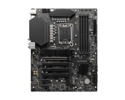 MSI PRO Z790-VC WiFi ProSeries Motherboard (Support 14th/13th/12th Gen Intel Processors, LGA 1700, DDR5, PCIe 5.0, M.2 Slots, 2.5Gbps LAN, USB 3.2 Gen2, HDMI/DP, Wi-Fi 7, Bluetooth 5.4, ATX) - Image 5
