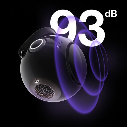 UB+ dB1 doubleBASS Waterproof Bluetooth Speaker White | 40W Hi-Fi Sound with Deep Bass, 20H Playtime, IPX5 & TWS Pairing (Glossy Black) - Image 10