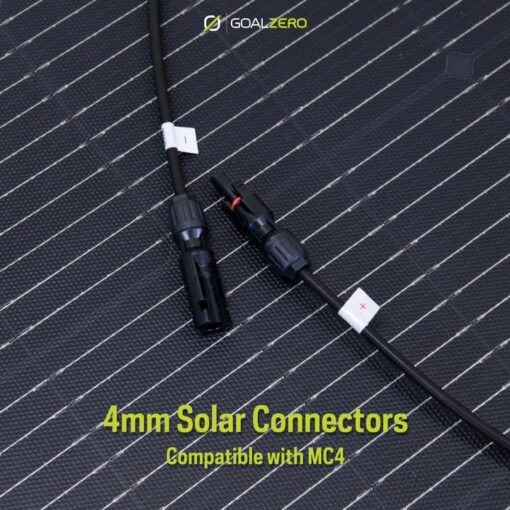 Goal Zero Flex 100i, 100 W Flexible Solar Panel, Bendable and Lightweight Monocrystalline Panel for Off-Grid Solar Charging, Mount on Vans, RVs, Overlanding Vehicles, and More, IP67 Waterproof Rating - Image 4