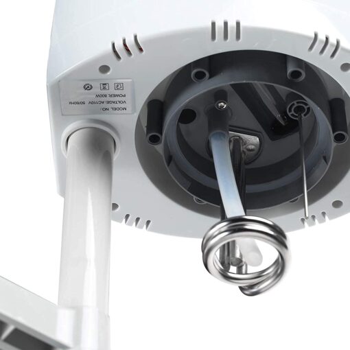 2 in 1 Professional Ozone Nano Ionic Face Steamer with 5X Magnifying Lamp, Large Aromatherapy Facial SteamerHumidifier Vaporizer Mist Steam Inhaler for Salon Spa Beauty Skin Care, White - Image 4