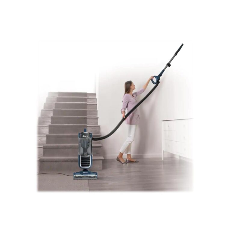 Shark NV151 Navigator Swivel Pro Complete Upright Vacuum with HEPA Filtration, Swivel Steering, Pet Power Brush, Crevice Tool & Upholstery Tool, for Pet Hair & Multi-Surface Cleaning, Navy - Image 3