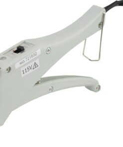 AIE AIE-772 Direct Heat Portable Handheld Clamshell Sealer; 14.5W; 10 mm Max Seal Length; 5 mm Seal Width; Up to 100 mm Max Material Thickness; High and Low-Temperature Control Switch; Power Light