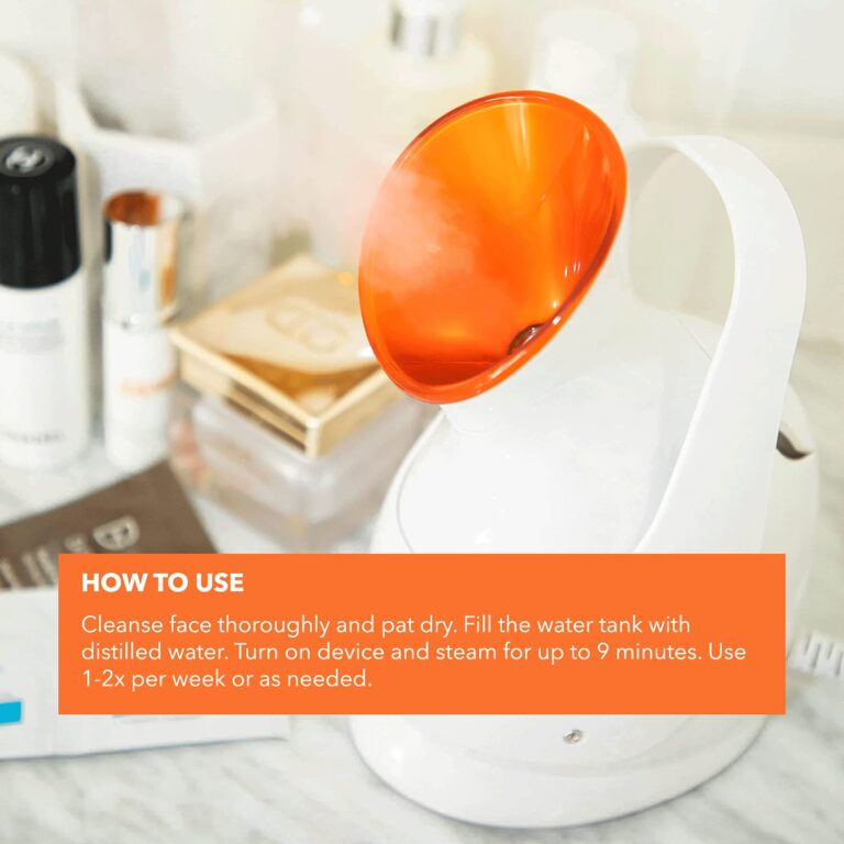 Dr. Dennis Gross Pro Facial Steamer for Facial Deep Cleaning: Infuse Skin with Hydration, Clarify Complexion, and Detox Skin - Image 4