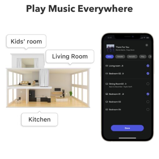 WiiM Pro Plus AirPlay 2 Receiver, Google Cast Audio, Multiroom Streamer with Premium AKM DAC, Voice Remote, Works with Alexa/Siri/Google, Stream Hi-Res Audio from Spotify, Amazon Music, Tidal and More - Image 4