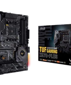 ASUS AM4 TUF Gaming X570-Plus AM4 Zen 3 Ryzen 5000 & 3rd Gen Ryzen ATX Motherboard with PCIe 4.0, Dual M.2, 12+2 with Dr. MOS Power Stage, HDMI