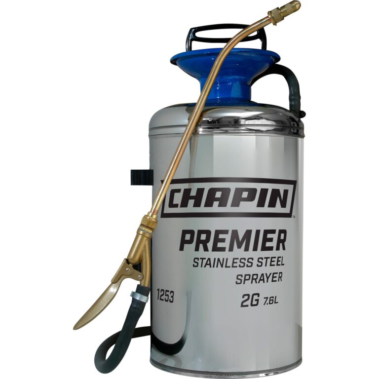Chapin 1253 2 Gallon Premier Stainless Steel Sprayer for Fertilizer, Herbicides and Pesticides - Image 4