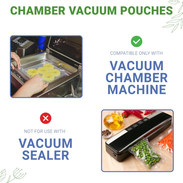 PouchWorth 1,000 pcs Clear 11" x 16" Gallon, 3 mil Chamber Machine Pouches, Pre-Cut Chamber Vacuum Sealer Bags, Heavy Duty Seal Pouch, BPA-Free Chamber Sealer Bags with Tear Notch - Image 6