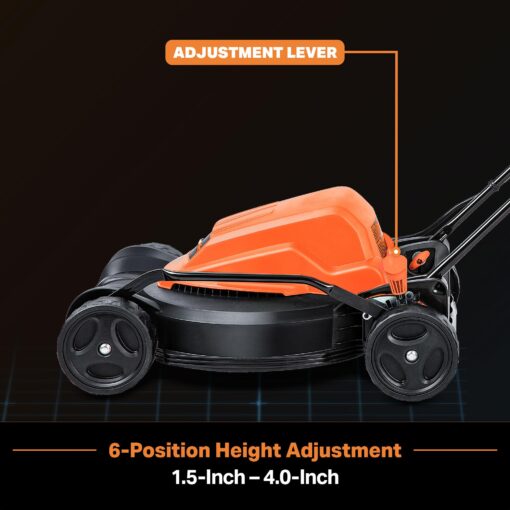 LawnMaster ME1218X Electric Lawn Mower 12AMP 19-Inch - Image 5