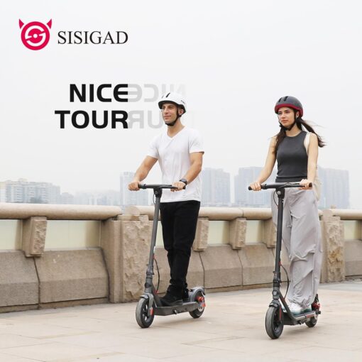 Electric Scooter Adults, 10" Solid Tires, Max 25 Mile Range, 25 MPH＆500W Motor Max Power, Digital Display and Cruise Control Foldable E-Scooter for Adults - Image 2