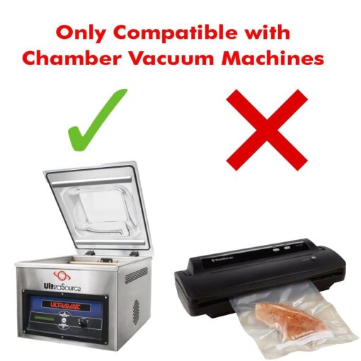 UltraSource Sous-Vide Vacuum Chamber Pouches, Boilable Vacuum Chamber Bags (12 x 14 inch (Pack of 1000)) - Image 7