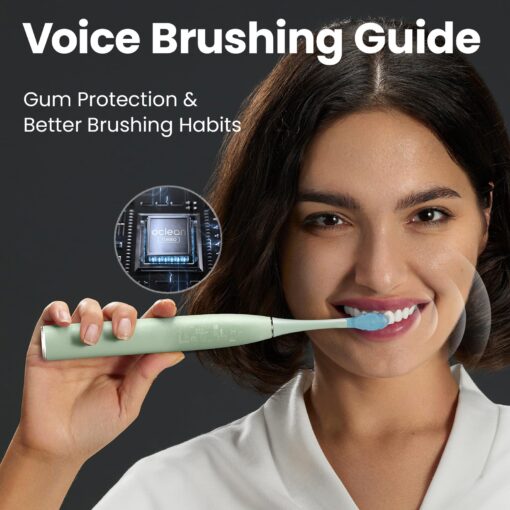 Oclean X Ultra S Electric Toothbrush with Screen Display, IPX7 Travel Toothbrush for Adults with 3 Brush Heads & Case, Smart Touchscreen - Image 7