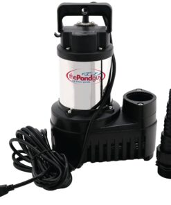 The Pond Guy RapidFlo Submersible Outdoor Water Pump, Perfect for Ponds, Waterfalls, Streams, Hydroponics & Pondless Features, Easy Install, Energy Saving, Quiet, Powerful Flow, Asynchronous, 4000 GPH