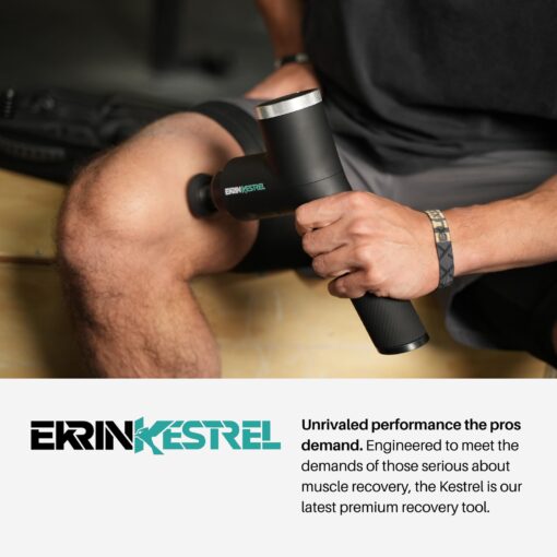 Ekrin Athletics Kestrel Massage Gun: Enhanced Precision & Comfort for Superior Muscle Recovery & Wellness | Relieve Sore Muscles and Stiffness - Image 8