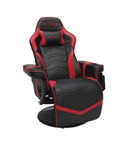 RESPAWN 900 Gaming Recliner - Video Games Console Recliner Chair, Computer Recliner, Adjustable Leg Rest and Recline, Recliner with Cupholder, Reclining Gaming Chair with Footrest - Red