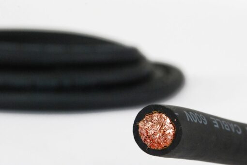 TEMCo WC0470-40' (20' Blk, 20' Red) 4/0 Gauge AWG Welding Lead & Car Battery Cable Copper Wire BLACK + RED | MADE IN USA - Image 4