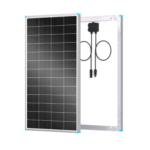 Renogy 16BB N-Type 200 Watt 24V Solar Panel, 24 Volt 200W Solar Panel 25% High-Efficiency, PV Module Power Charger for RV Marine Cabin Roof Home Farm Battery and Other Off-Grid Applications