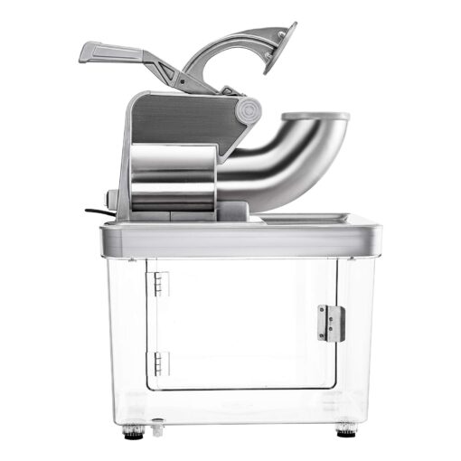 VEVOR 110V Commercial Ice Crusher 661LBS/H, ETL Approved 300W Electric Snow Cone Machine with Dual Blades, Stainless Steel Shaved Ice Machine with Safety On/Off Switch for Family, Restaurants, Bars - Image 3