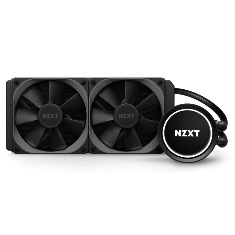NZXT Kraken X53 240mm - RL-KRX53-01 - AIO RGB CPU Liquid Cooler - Rotating Infinity Mirror Design - Improved Pump-Powered By CAM V4-RGB Connector-Aer P 120mm Radiator Fans (2 Included), Black, X Gen 3 - Image 9