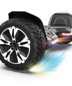 Gyroor Warrior 8.5 inch All Terrain Off Road Hoverboard with Bluetooth Speakers and LED Lights, UL2272 Certified Self Balancing Scooter