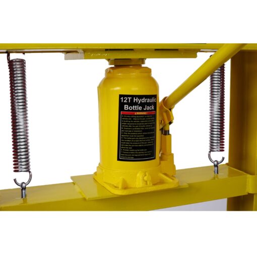 H-Frame Hydraulic Shop Press - Adjustable Garage Floor Press with 6 Ton 12 Ton 20 Ton Capacity and Stamping Plates - Image 4