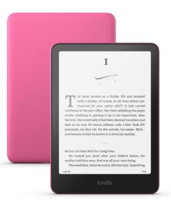 All-new Amazon Kindle Paperwhite (16 GB) – Our fastest Kindle ever, with new 7" glare-free display and weeks of battery life – Raspberry