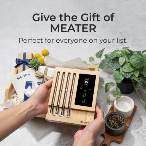 MEATER Block: WiFi Smart Wireless Meat Thermometer | 4 Probes, Long Range | Perfect for BBQ, Oven, Grill, Kitchen, Smoker, Air Fryer | Apple Watch, Alexa Compatible | iOS & Android App - Image 4