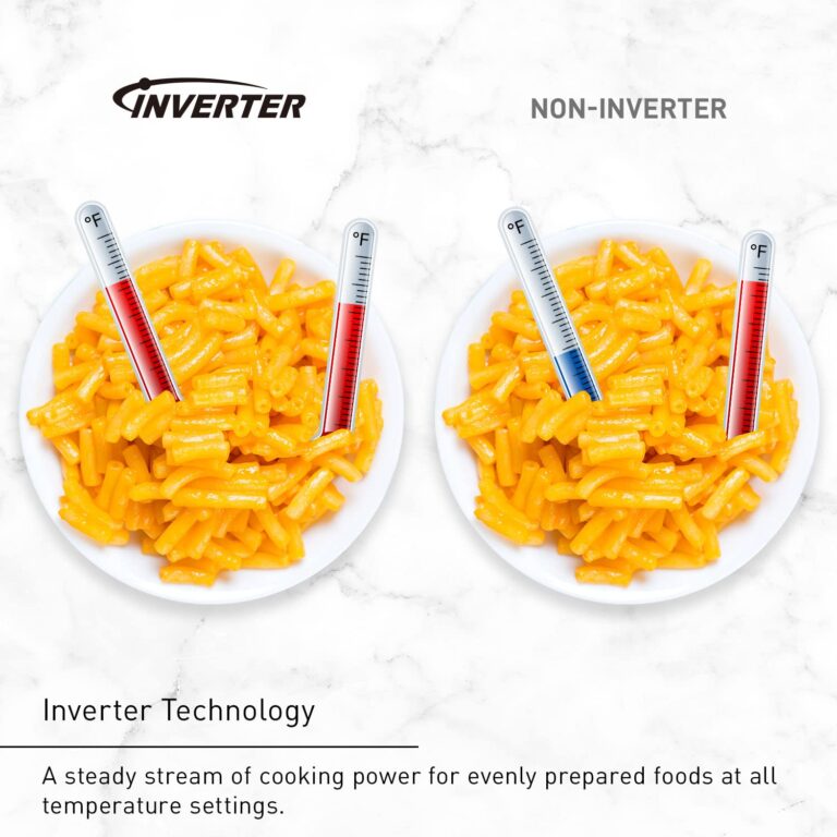 Panasonic NN-SV79MS 1.4 cu.ft Smart Inverter Works with Alexa Countertop Microwave Oven 1200Watt Power with Genius Sensor Cooking, Stainless Steel - Image 5