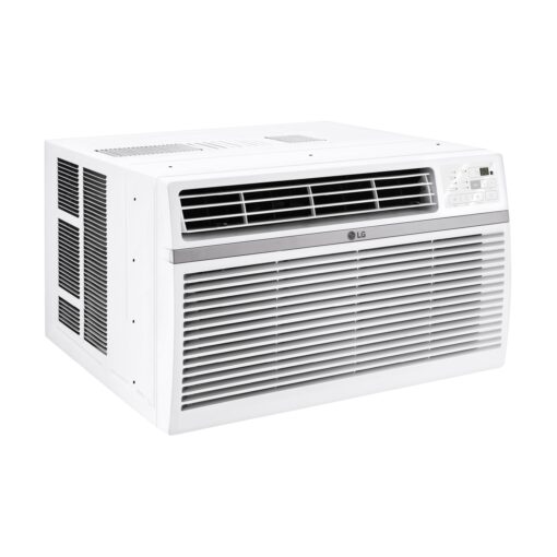 LG LW1024RD 10,000 Window Air Conditioner, 115V, 450 Sq.Ft. (18' x 25' Room Size), Quiet Operation, Electronic Control with Remote, 3 Cooling & Fan Speeds, Auto Restart, 10000 BTU, White