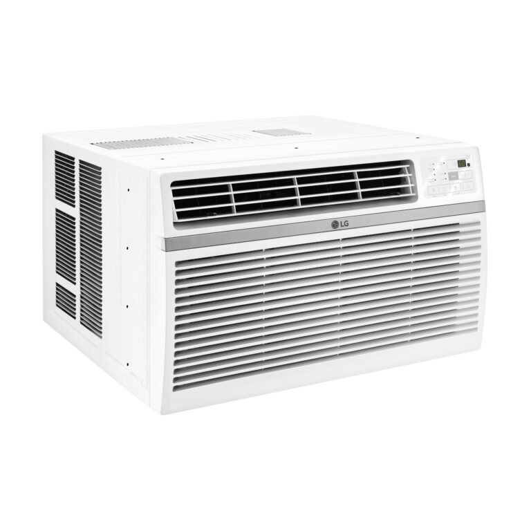 LG LW1024RD 10,000 Window Air Conditioner, 115V, 450 Sq.Ft. (18' x 25' Room Size), Quiet Operation, Electronic Control with Remote, 3 Cooling & Fan Speeds, Auto Restart, 10000 BTU, White