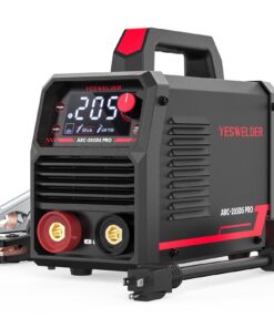 YESWELDER Stick Welder 205Amp Large LED Display Digital Inverter IGBT Welding Machine,110V/220V Dual Voltage Hot Start Portable MMA ARC Welder Machine
