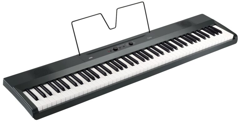 Korg Liano Portable 88-key Digital Piano w/ Semi-Weighted Keys, Bass Reflex Speakers and includes a Sustain Pedal & Power Adapter - Gray - Image 4