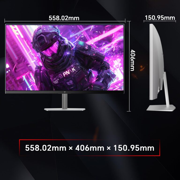 KTC 24.5 Inch 400Hz Gaming Monitor, FHD 1080P 240Hz Computer Monitor, Fast IPS, FreeSync/G-Sync Compatible, HDR400, DisplayPort x2 HDMI x2, VESA, Tilt Adjustable,H25X7 - Image 2