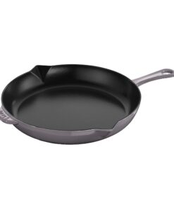 Staub Cast Iron 12-inch Fry Pan - Graphite Grey, Made in France