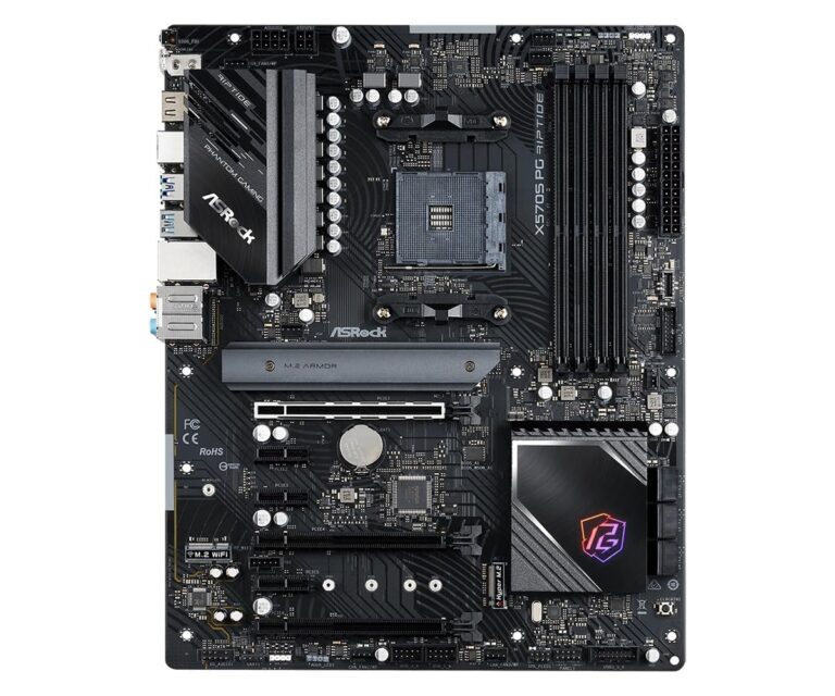 Asrock X570S PG Riptide AMD X570 AM4 Socket Ryzen 2000-5000 DDR4 5000+ (OC) MHz 128GB Motherboard ATX SATA3 6.0 Gb/s M.2 2.5G LAN RGB LED ALC897 Audio PCIe 4.0 - Image 5