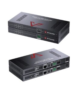 ARC HDMI Extender 4K@60Hz 4:4:4 Over Cat5e/6/6a/7 Cable up to 130ft, HDBaseT Extender, Audio Return Channel, S/PDIF Audio Pass Through, HDMI 2.0, HDCP2.2, CEC, PoE & Dual IR, RS232, Atmos & DTS:X