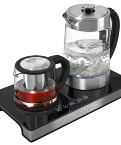 BARITON 3 in 1 water kettle/TEA MAKER/coffee maker MODEL BTM-1780GS Electronic sensor touch control panel with display, powered by strix technology safer by design