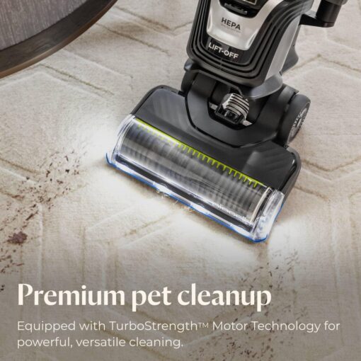 Bissell Pet Hair Eraser Turbo Lift-Off Vacuum, w/Self-Cleaning Brush Roll, HEPA Filtration, Powerful Pet Hair Pickup with TurboBrush Pivot Tool & LED-lit dusting Brush & Crevice Tool, 3774F - Image 6