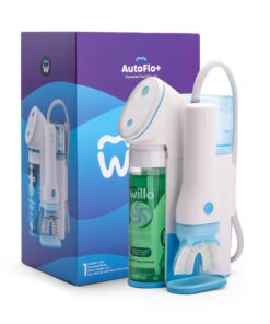 Willo Fully Automated Kids U-Shaped Electric Toothbrush - 2 Brushing Timers, Deep-Cleans, Consistent Results, Eliminates Brushing Mistakes - Minty Mist (Large - Kids Ages 12+ Years)
