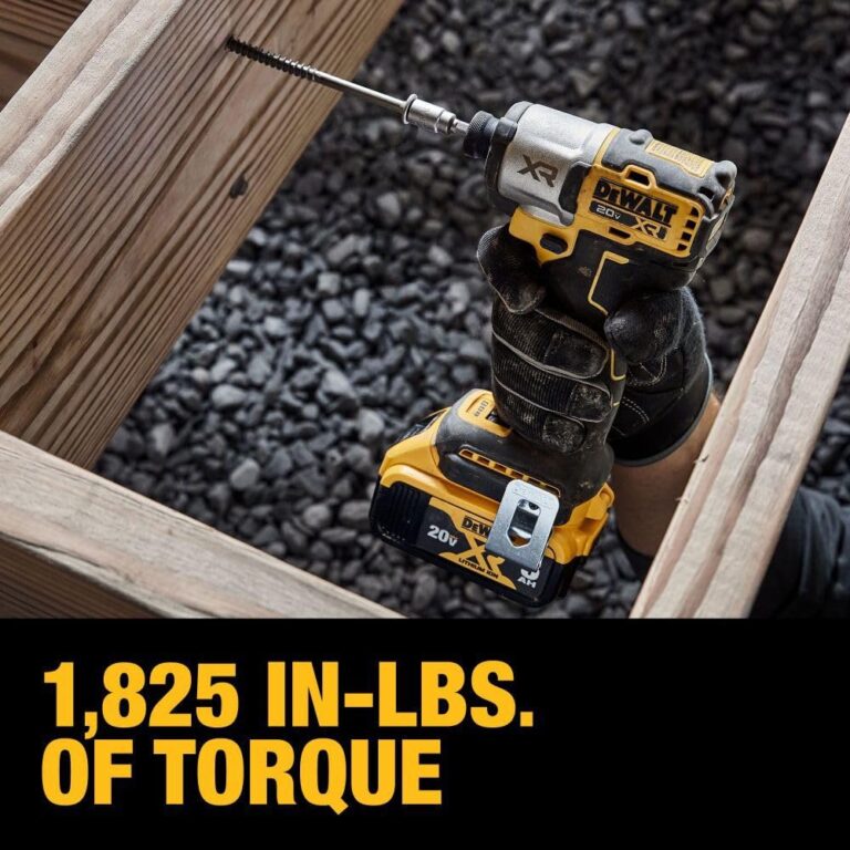 DEWALT 20V MAX Impact Driver, Cordless, 3-Speed, Battery and Charger Included (DCF845P1) - Image 5