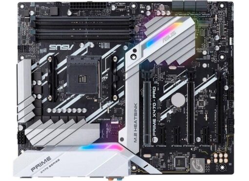 ASUS Prime X470-Pro AMD Ryzen 2 AM4 DDR4 DP HDMI M.2 USB 3.1 ATX Motherboard - Image 4
