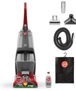 Hoover PowerScrub Deluxe Carpet Cleaner Machine for Carpet and Upholstery, Deep Cleaning Carpet Shampooer Machine with Multi-Purpose Tools, Pair Carpet Cleaner Solution