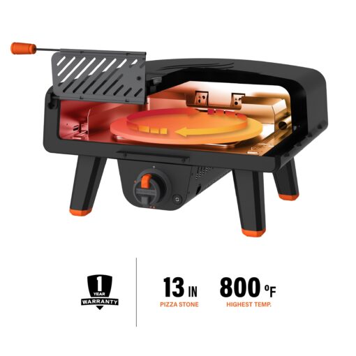 Blackstone 2404 Leggero Pro Pizza Oven, Black - Image 5