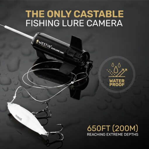Westin Explore Cam Fish Camera for Underwater Fishing - The Only Castable Wireless Fishing Line Camera - Waterproof - Full HD Video Capture - Battery Operated - Image 7
