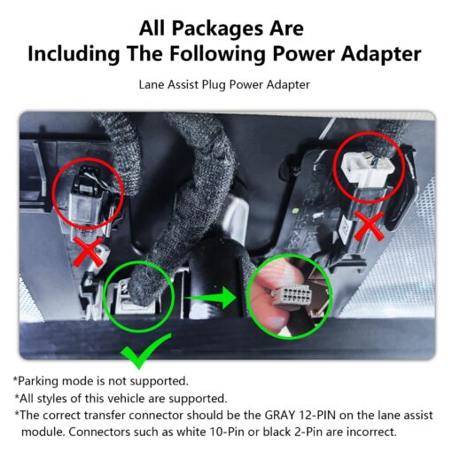Mangoal 4K Dash Cam custom fit for Toyota Highlander & Hybrid Gen4 UX70 2020 2021 2022 2023 2024 2025(Model A), E Limited L XLE XSE Platinum, Integrated OEM Look,UHD 2160P Video, App & WiFi,128GB Card - Image 4